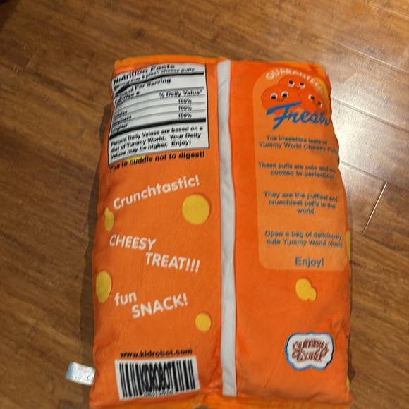 EUC Plush Toy Cheesy Puffs - Picture 2 of 4